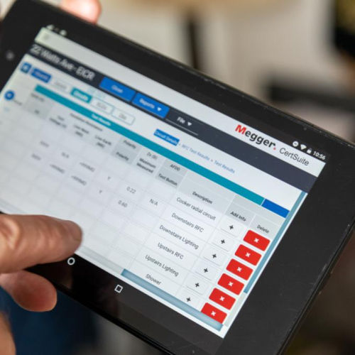 Software für Test - CertSuite PAT - MEGGER - Berichtsmanagement / zur Qualitätskontrolle / Datenregistriergerät