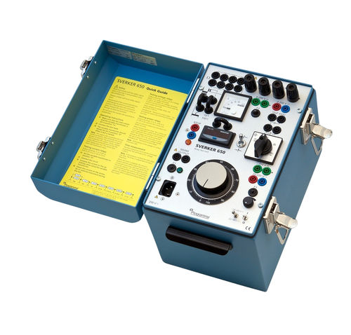 Elektrisches Testsystem - SVERKER 650 - MEGGER - für Stromnetz / Einphasenrelay / für Dreiphasenrelay