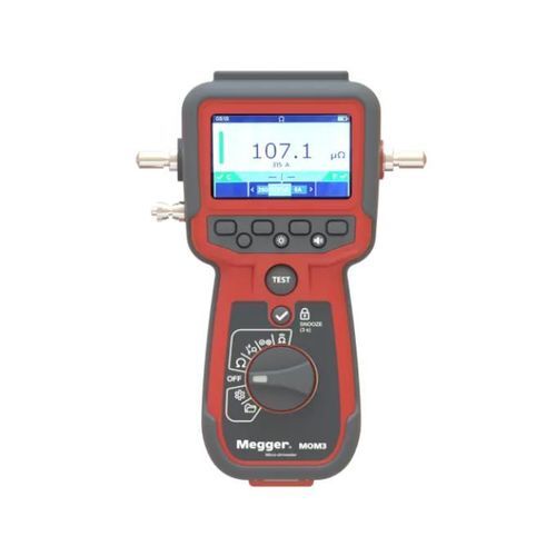 Digitales Mikroohmmeter - MOM3 - MEGGER - tragbar / mit niedrigem Widerstand / Hochspannung