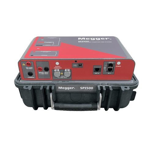 Testsystem für elektrische Maschinen und Anlagen - SPI500 - Doble-Megger - für Schaltgerät / für Schaltstation / tragbar