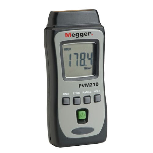 Bestrahlungsstärke-Detektor - PVM210 - MEGGER - digital / tragbar / kompakt