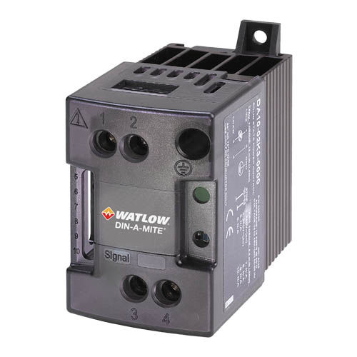 Einphasiger Leistungssteller - DIN-A-MITE® A  - Watlow Electric Manufacturing Company - für DIN-Schiene