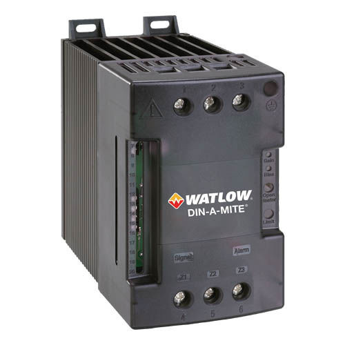 SCR-Leistungssteller - DIN-A-MITE® C - Watlow Electric Manufacturing Company - dreiphasig / einphasig / für DIN-Schiene