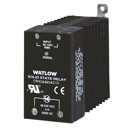 Statisches Relais / AC - CZR  - Watlow Electric Manufacturing Company - kompakt / einphasig / für DIN-Schiene