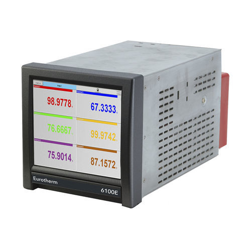 Papierloser Rekorder - Eurotherm® 6100E  - Watlow Electric Manufacturing Company - universell / Netzwerk / Anzeige