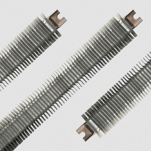 Rohrförmiges Heizelement - FINBAR™ - Watlow Electric Manufacturing Company - Rippen / Stahl