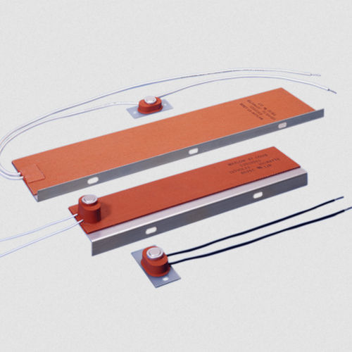 Flachheizelement - Watlow Electric Manufacturing Company - Platte / Silikon / Aluminium