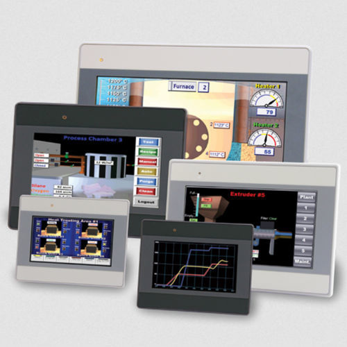 Bedienterminal mit resisitivem Touchscreen - EM series - Watlow Electric Manufacturing Company - einbaufähig / 800 x 480 / 480 x 272