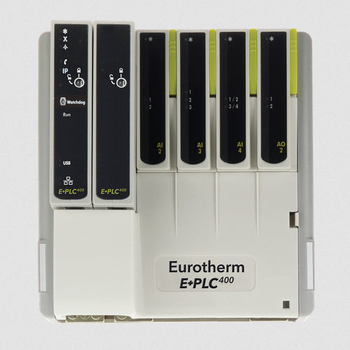 Eingebaute SPS - Eurotherm® E+PLC400 - Watlow Electric Manufacturing Company - auf Ethernet-Netz / modular / Management