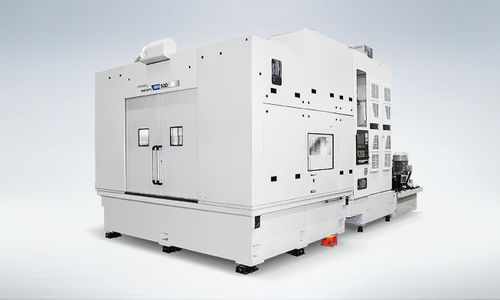 CNC-Bearbeitungszentrum / 3-Achs - WH50D - WIA - horizontal / 2 Spindeln / HSK A-63