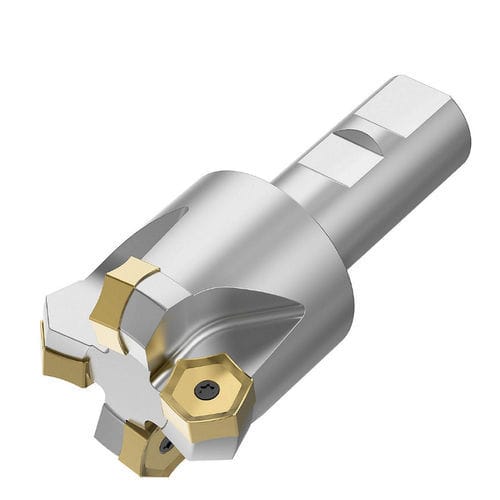 Walzenstirnfräser - Dodeka™ KSHR40D0 series - Kennametal - Wendeplatten / Plan / Eck