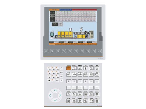 HMI mit Tastatur - ARICO Technology Co., Ltd. - einbaufähig