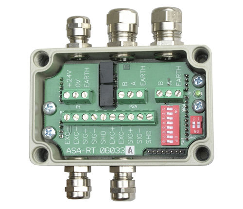 Digitaler Verstärker - ADB-R  - ASA-RT s.r.l. - elektronisch / für Kraftsensoren