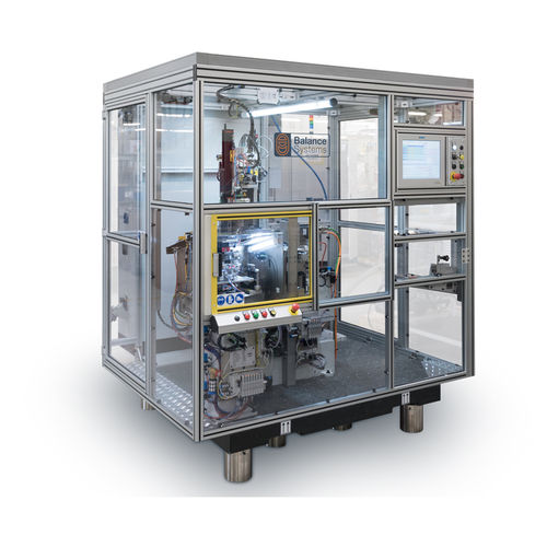 Halbautomatische Auswuchtmaschine - BMK4A-B - Balance Systems S.r.l - horizontal / dynamisch / manuell