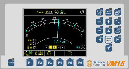 Kontrollsystem für Schleifmaschine - VM15 - Balance Systems S.r.l - Prozess / digital