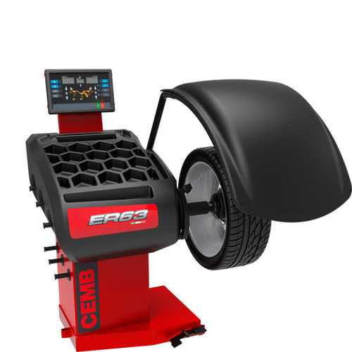 Reifenwuchtmaschine für PKW - ER63 EVO - CEMB - automatisch / mit Touchscreen
