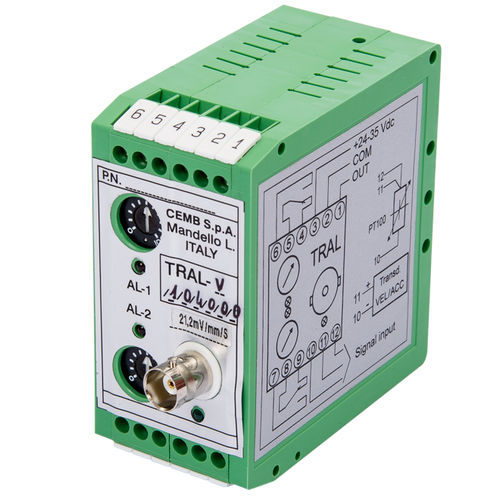 Vibrations-Messumformer / für Dauerüberwachung - TRAL-A/V/VMT - CEMB - 4-20mA