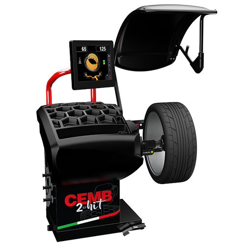 Reifenwuchtmaschine für PKW - 2-HIT - CEMB - mit Touchscreen