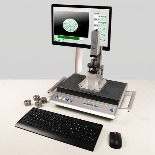 Optischer Mikrometer - DLAB - MARPOSS - Werkbank / zum Messen der Innendurchmesser / für Drahtdurchmesser