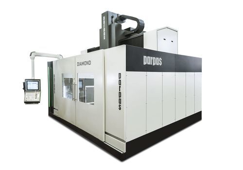 CNC-Bearbeitungszentrum / 5-Achs - DIAMOND 10 - Parpas - universell / für Stahl / für Gusseisen