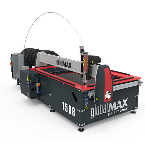 Abrasiv-Wasserstrahl-Schneidemaschine - GLOBALMAX 1508 - OMAX - für Verbundwerkstoffe / für Metall / für Kunststoffe