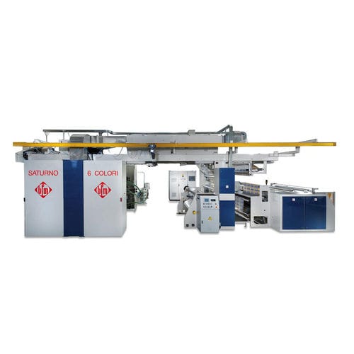 Zentraltrommel-Flexodruckmaschine - SATURNO 6 series - bfm S.r.l., Costruzione Macchine per Materie Plastiche - 6-Farben / für Papier / für Kunststoff-Folien