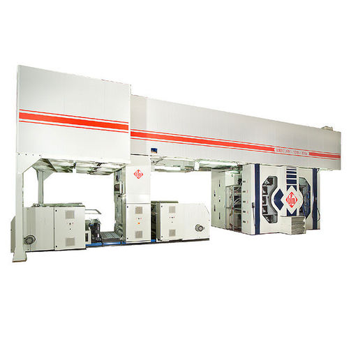 Zentraltrommel-Flexodruckmaschine - Mercury 10 series - bfm S.r.l., Costruzione Macchine per Materie Plastiche - 10-Farben / für Kunststoff-Folien / für Papier