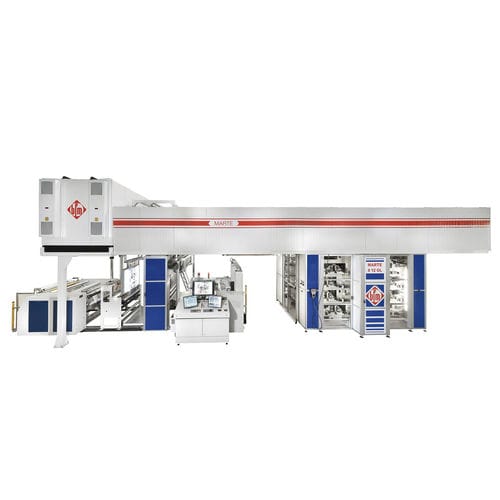 Zentraltrommel-Flexodruckmaschine - MARTE 8 series - bfm S.r.l., Costruzione Macchine per Materie Plastiche - 8-Farben / für Papier / für Kunststoff-Folien