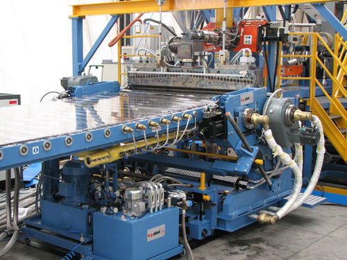 Extrusionsanlage für Platten - B.G. PLAST S.r.l. - für PET / für PC / für PMMA