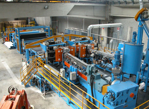 Extrusionsanlage für Platten - B.G. PLAST S.r.l. - für Thermoplaste
