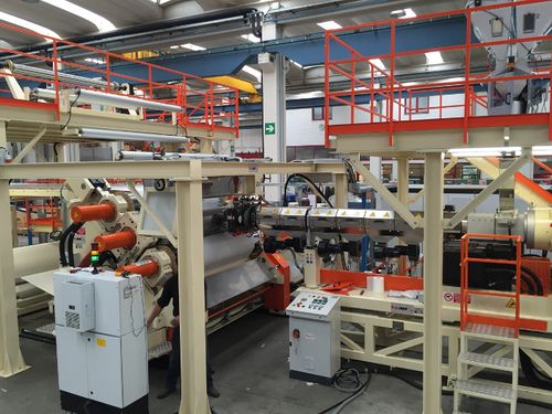 Extrusionsanlage für Platten - B.G. PLAST S.r.l. - für Thermoplaste / für TPU