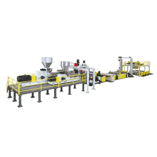 Mehrschicht-Extrusionsanlage - JW series - Jwell Extrusion Machinery Co., Ltd., Shanghai - Doppelschnecken / Einschicht / mit Touchscreen