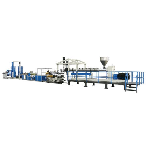 Extrusionsanlage für Platten - CJWH75/40-1000 - Jwell Extrusion Machinery Co., Ltd., Shanghai - für PLA