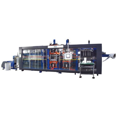 Rollen-Thermoformmaschine - HW-850 - Jwell Extrusion Machinery Co., Ltd., Shanghai - für Verpackung / vollautomatisch / Vakuum