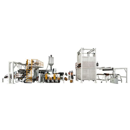 Mehrschicht-Extrusionsanlage - JW1 series - Jwell Extrusion Machinery Co., Ltd., Shanghai - mit Touchscreen / mit hohem Durchsatz / PLC-gesteuert