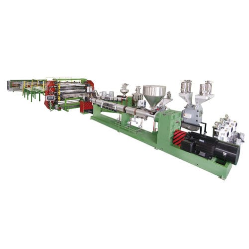 Einschicht-Extrusionsanlage - JW1 series - Jwell Extrusion Machinery Co., Ltd., Shanghai - mit hohem Durchsatz / PLC-gesteuert / Luftkühlung