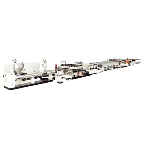 Einschicht-Extrusionsanlage - JWS1 series - Jwell Extrusion Machinery Co., Ltd., Shanghai - mit hohem Durchsatz / PLC-gesteuert / Luftkühlung