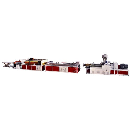 Extrusionsanlage mit Wasserkühlung - SJZ series - Jwell Extrusion Machinery Co., Ltd., Shanghai - Doppelschnecken / konische Doppelschnecken / Platten
