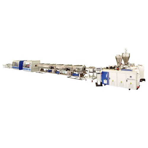 Coextrusionsanlage / 3 Schichten - JWG series - Jwell Extrusion Machinery Co., Ltd., Shanghai - für PVC-Rohre / für PVC