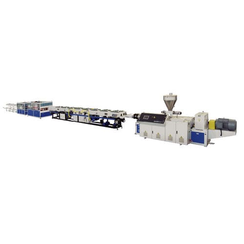 Mehrschicht-Extrusionsanlage - JWG-PVC series - Jwell Extrusion Machinery Co., Ltd., Shanghai - Doppelschnecken / mit Touchscreen / PLC-gesteuert