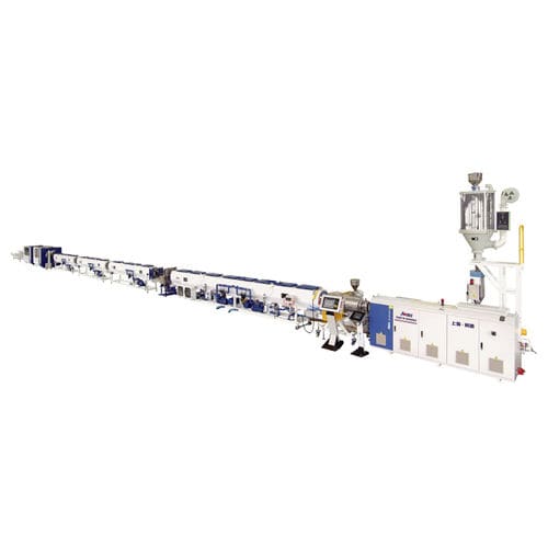 Produktionsanlage für HDPE-Rohre - JWGXPE series - Jwell Extrusion Machinery Co., Ltd., Shanghai - automatisch / Hochgeschwindigkeit / PLC-gesteuert