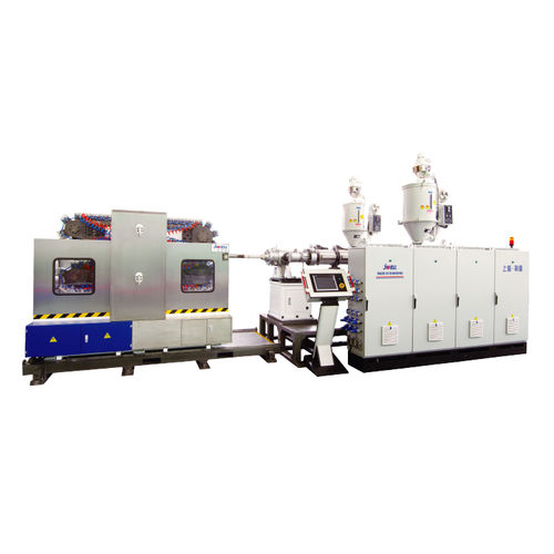 Extrusionsanlage für Rohre - JWXFG110 - Jwell Extrusion Machinery Co., Ltd., Shanghai - für PE / für doppelwandige Wellrohre