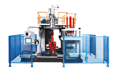 Extrusionsblasformmaschine - JWZ-BM3D-1000 - Jwell Extrusion Machinery Co., Ltd., Shanghai - für PP / für PE