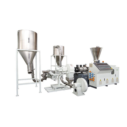 Doppelschneckenextrusionsanlage - SJZ series - Jwell Extrusion Machinery Co., Ltd., Shanghai - mit Touchscreen / PLC-gesteuert / kompakt
