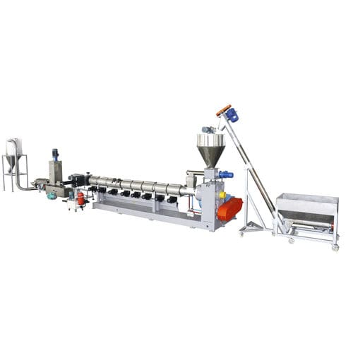 Extrusionsanlage mit Wasserkühlung - JWL series - Jwell Extrusion Machinery Co., Ltd., Shanghai - mit Touchscreen / PLC-gesteuert / mehrstufig
