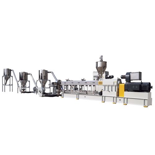 Doppelschneckenextrusionsanlage - JWM series - Jwell Extrusion Machinery Co., Ltd., Shanghai - mit Touchscreen / mit hohem Durchsatz / PLC-gesteuert