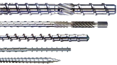 Stahl-Extruderschnecke - Jwell Extrusion Machinery Co., Ltd., Shanghai - lange Haltbarkeit / mit Rostschutz / verschleißfest