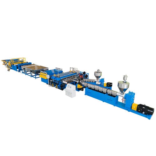 Plattenproduktionsanlage - JWS1 - Jwell Extrusion Machinery Co., Ltd., Shanghai - automatisch / kontinuierlich / Hochgeschwindigkeit