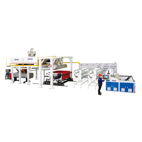 Vliesproduktionsanlage - JW series - Jwell Extrusion Machinery Co., Ltd., Shanghai - Hochgeschwindigkeit / automatisiert / durch Schmelzblasen