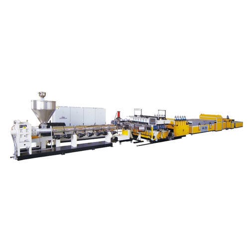 Plattenextrusionsanlage - JWS1 series - Jwell Extrusion Machinery Co., Ltd., Shanghai - für PP / für PE